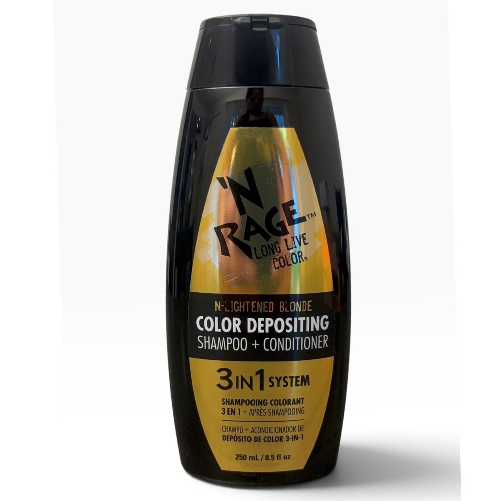 N Rage Long Live Color N-Lightened Blonde Color Depositing Shampoo 8.5oz 67816